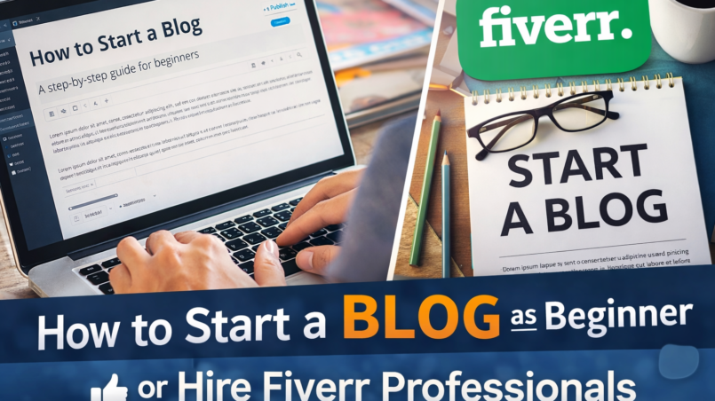 How to start a blog: beginner step-by-step instructions.